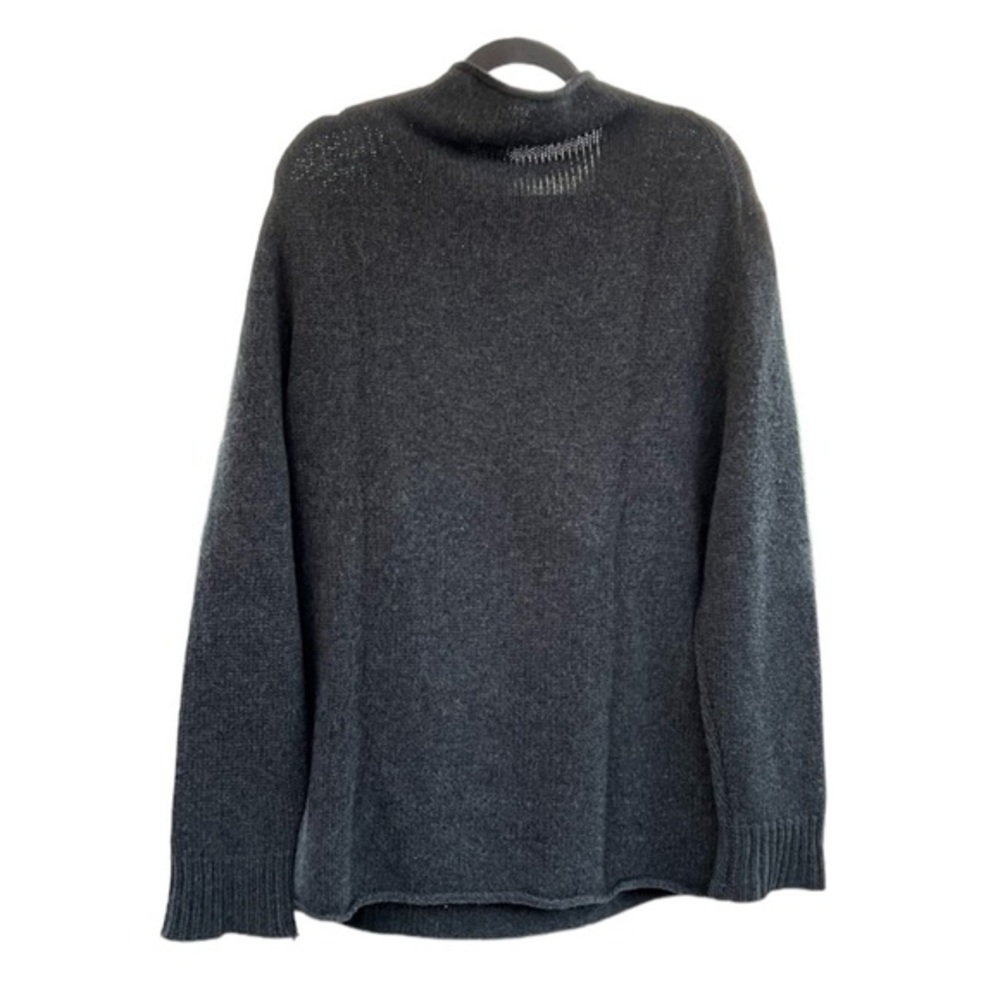 NakedCashmere nongender oversized cashmere sweater (1-size-fits-most). Charcoal.